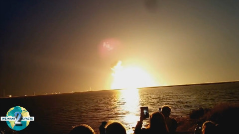 实拍5大火箭发射失败爆炸